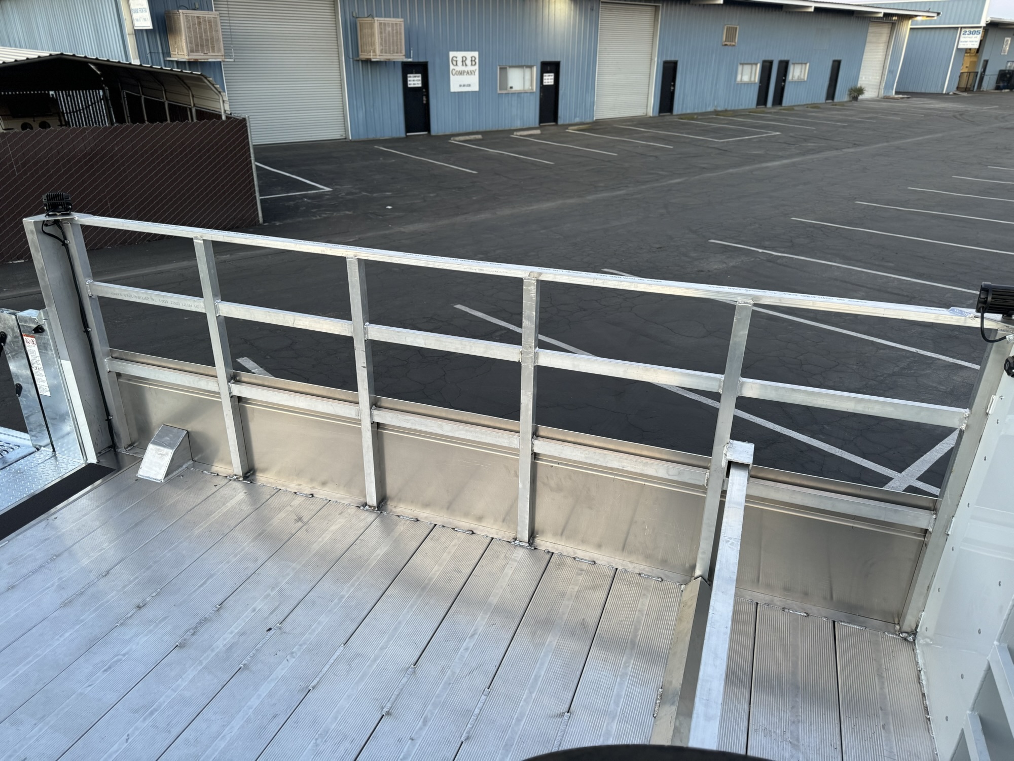 Service body bed framework and rail fabrication